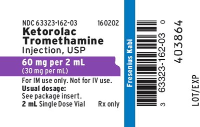 Label (63323 162 03 Ketorolac Vial Label Image 2)